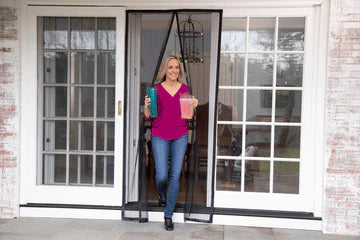 Magic Mesh Magnetic Screen Door 80x36 Inch